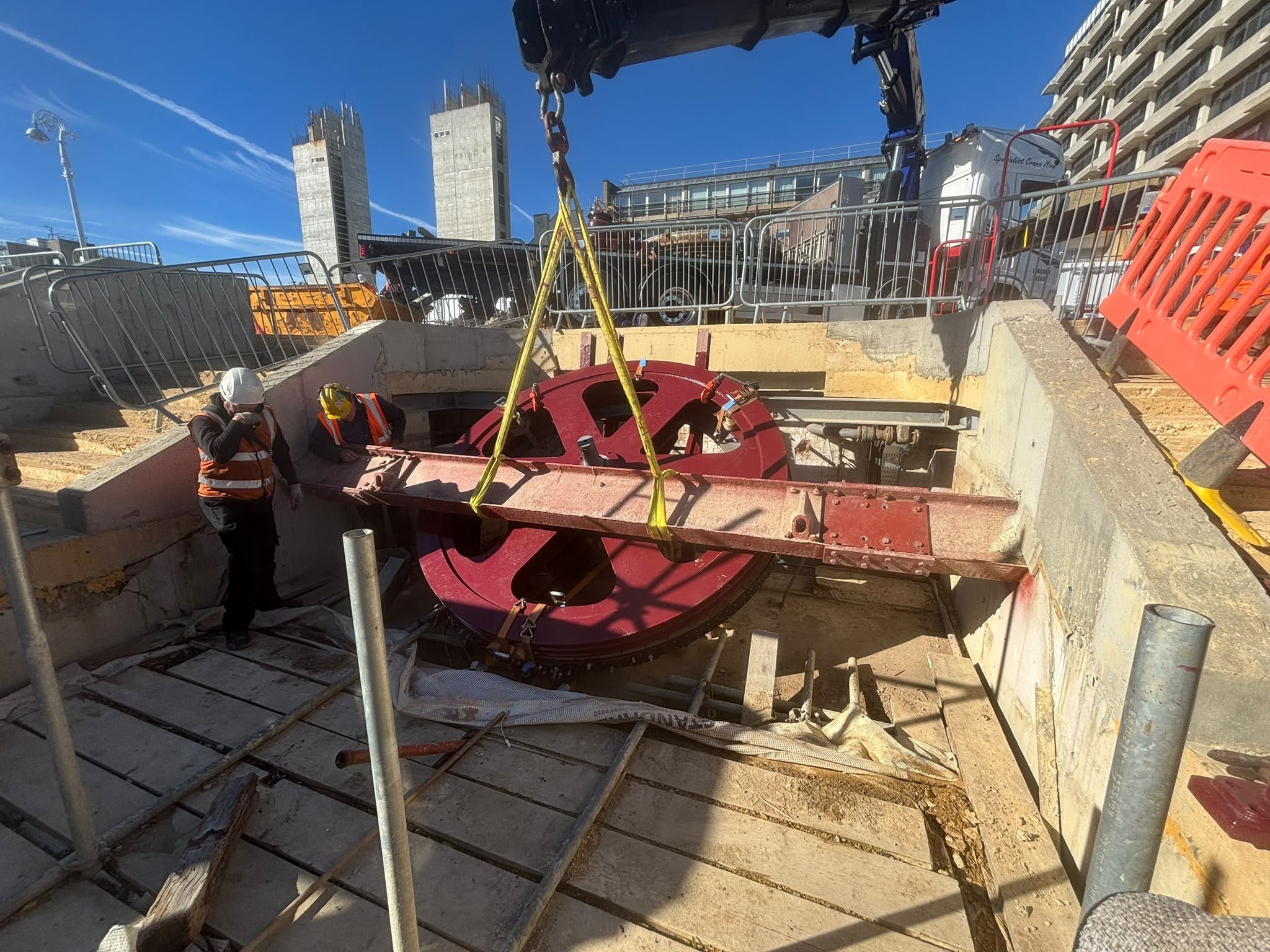 New sheave wheel returns to the heart of Leas Lift